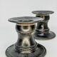 Pair of candlesticks Sedgefield Pottery Studio English pottery