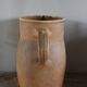 Vintage artisanal terracotta jug