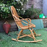 Rattan rocking chair