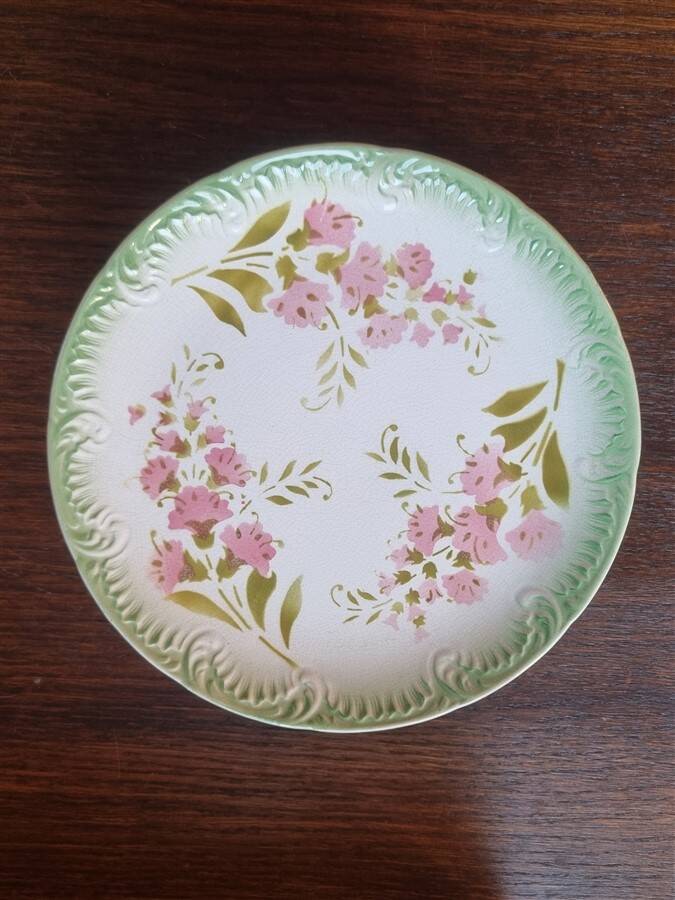 Digoin & Sarreguemines dessert plates