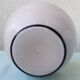 Pied de lampe en opaline rose
