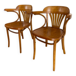 Paire de fauteuils style - thonet