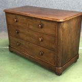 Victorian Mahogany chest of drawers 19th