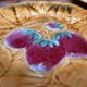 6 dessert plates in barbotine