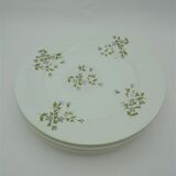 Set of 4 flat plates