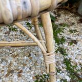 Rattan armchair for vintage children