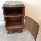 Chene bedside table / vintage 50-60s