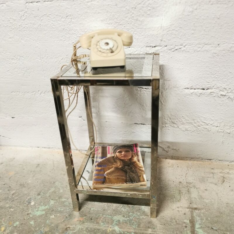 Vintage sofa end