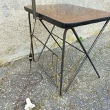 Vintage magazine rack lamp