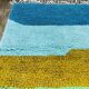 Traditional handmade Beni Ouraine rug, size 150 x 250 cm