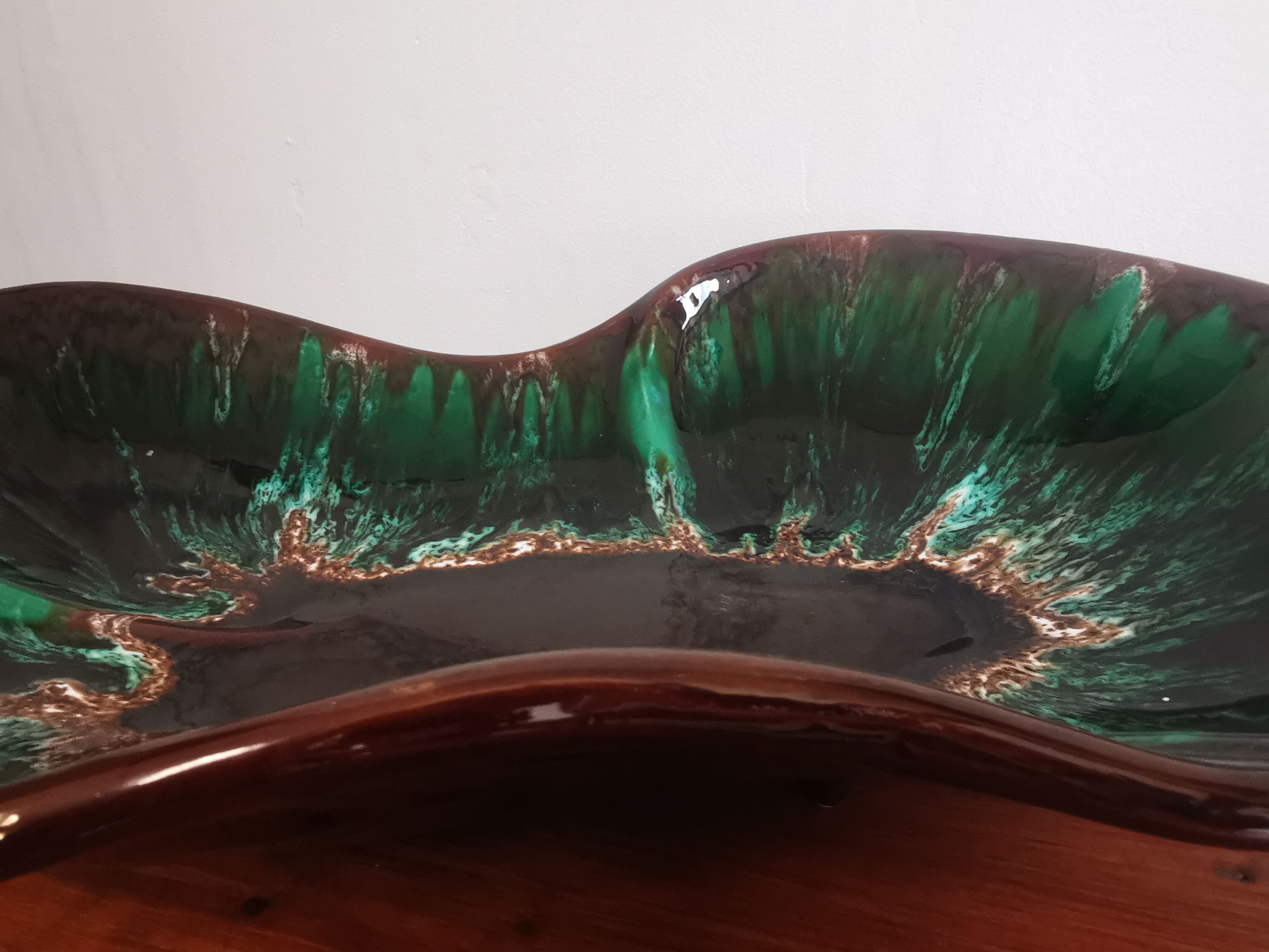 Ceramic centerpiece Vallauris mid century