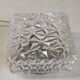 Ceiling light or wall light in moulded glass - mid 20th century.