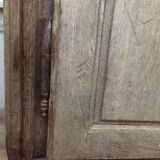 Antique door in solid oak