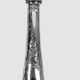Twelve Christofle Marly table knives, silver-plated metal handles.