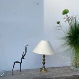 Antique gilt bronze lamp