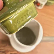 Colourful vintage 70s coffee maker