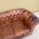 Sofa Chesterfield Brown