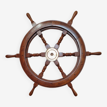 Boat wheel helm