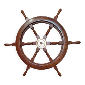 Boat wheel helm