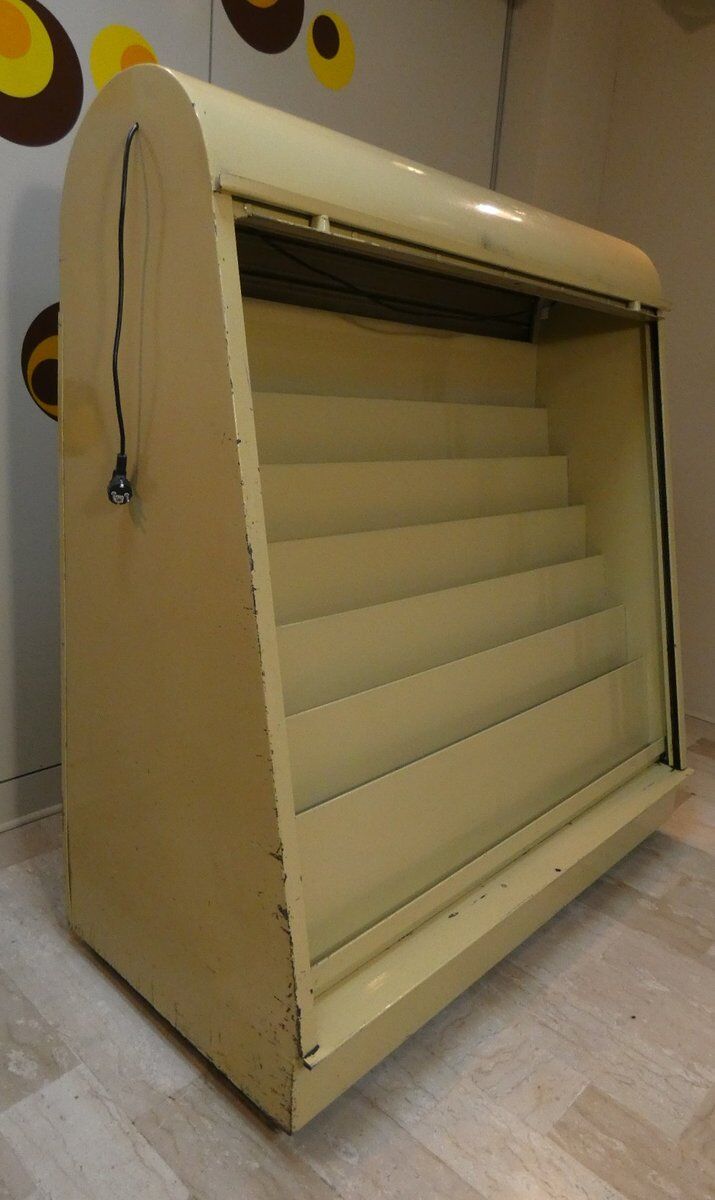 Painted iron display stand, Italy, 1960s.