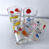 4 collector's glasses The Shadoks