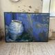 Saunière Audouze XL blue jar painting