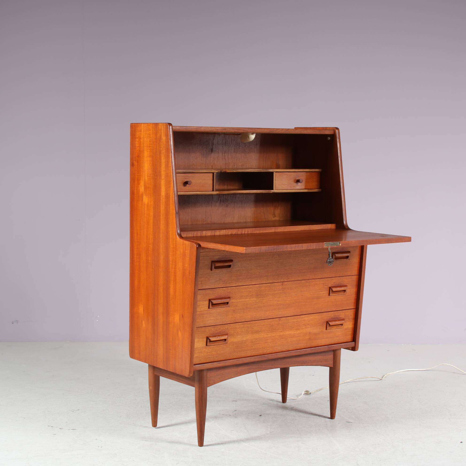 1960s Secretaire cabinet by Creafort, Netherlands