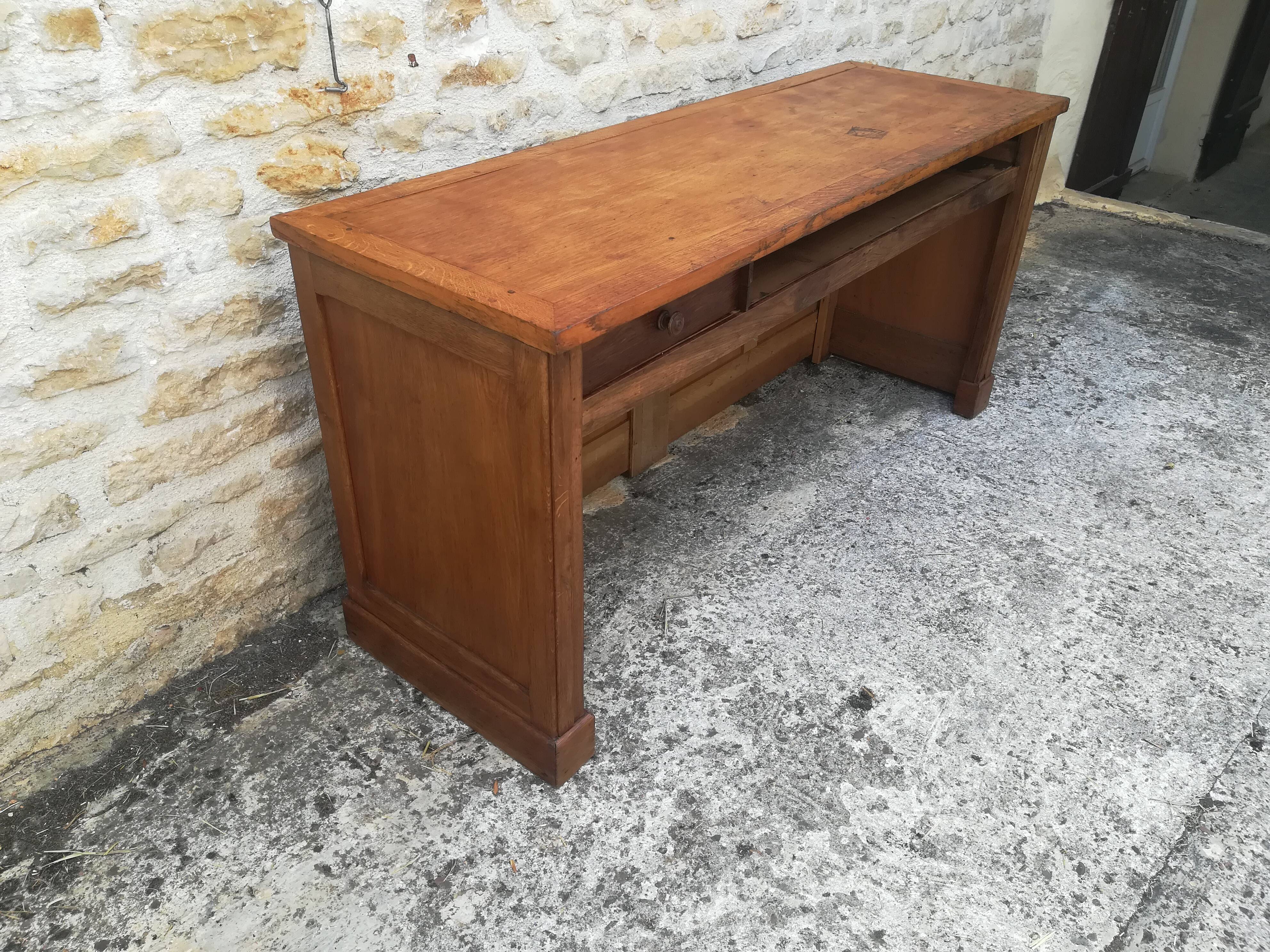 Comptoir en chêne
