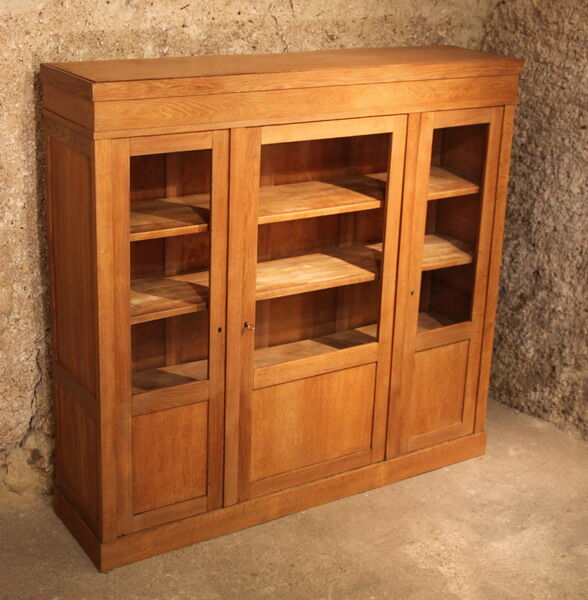 1940 oak glass library