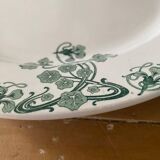 Round dish bfk boch brothers keramis nasturtium model, large model