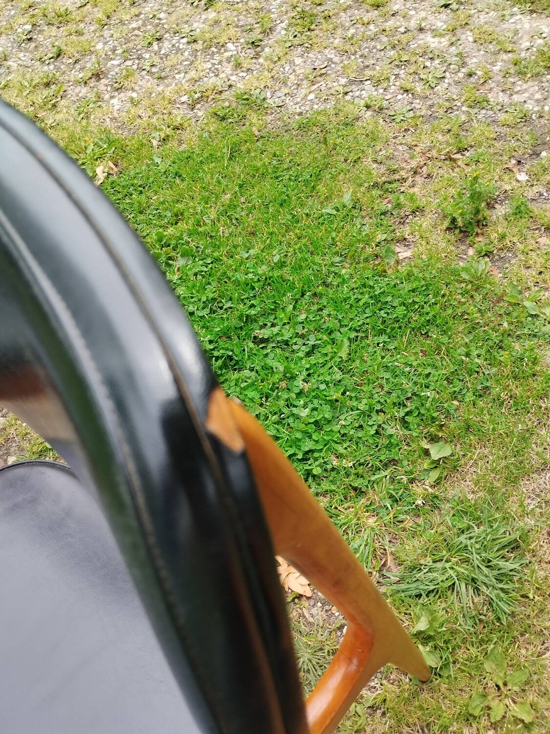 Series of 6 old Scandinavian design chairs