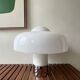 Brumbury table lamp in chrome and white by Luigi Massoni for Guzzini 1970