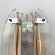 Pair of Italian Murano Glass & Chrome Sconces by Veca, Marked