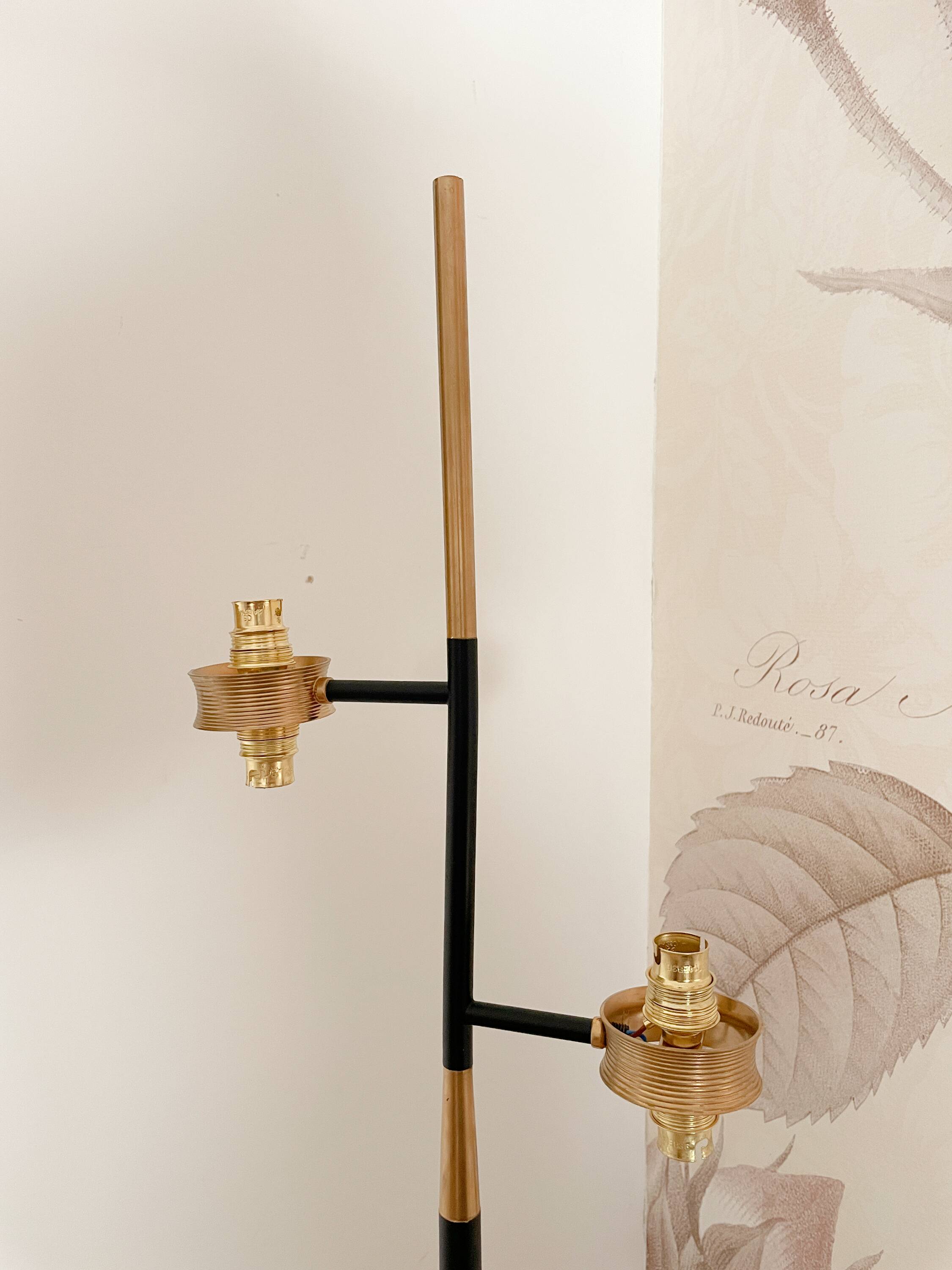 Tripod Floor Lamp Maison Lunel - 1950s