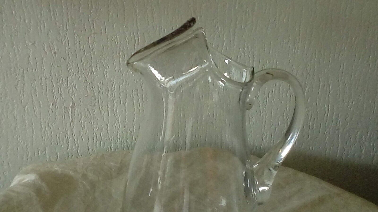 Jug carafe crystal pitcher spout tongs
