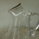Jug carafe crystal pitcher spout tongs