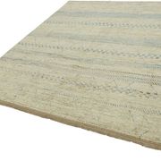 Handwoven Tribal One of a Kind 253 cm x 299 cm Beige Wool Carpet