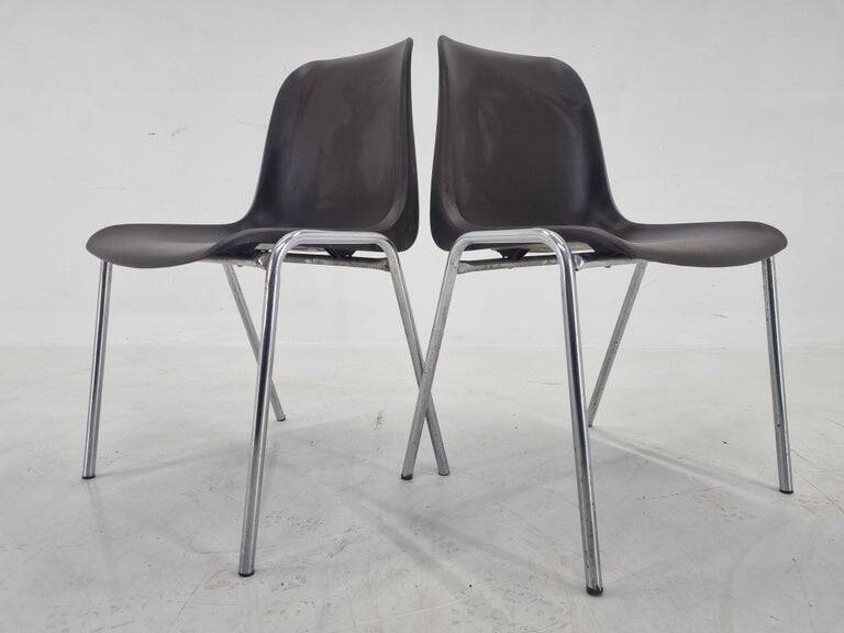 Set of 2 Midcentury Chairs Europa Designed by Helmut Starke, 1990s