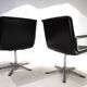 Set of 2 Wilkhahn Delta conference/dining chairs from the Delta Group