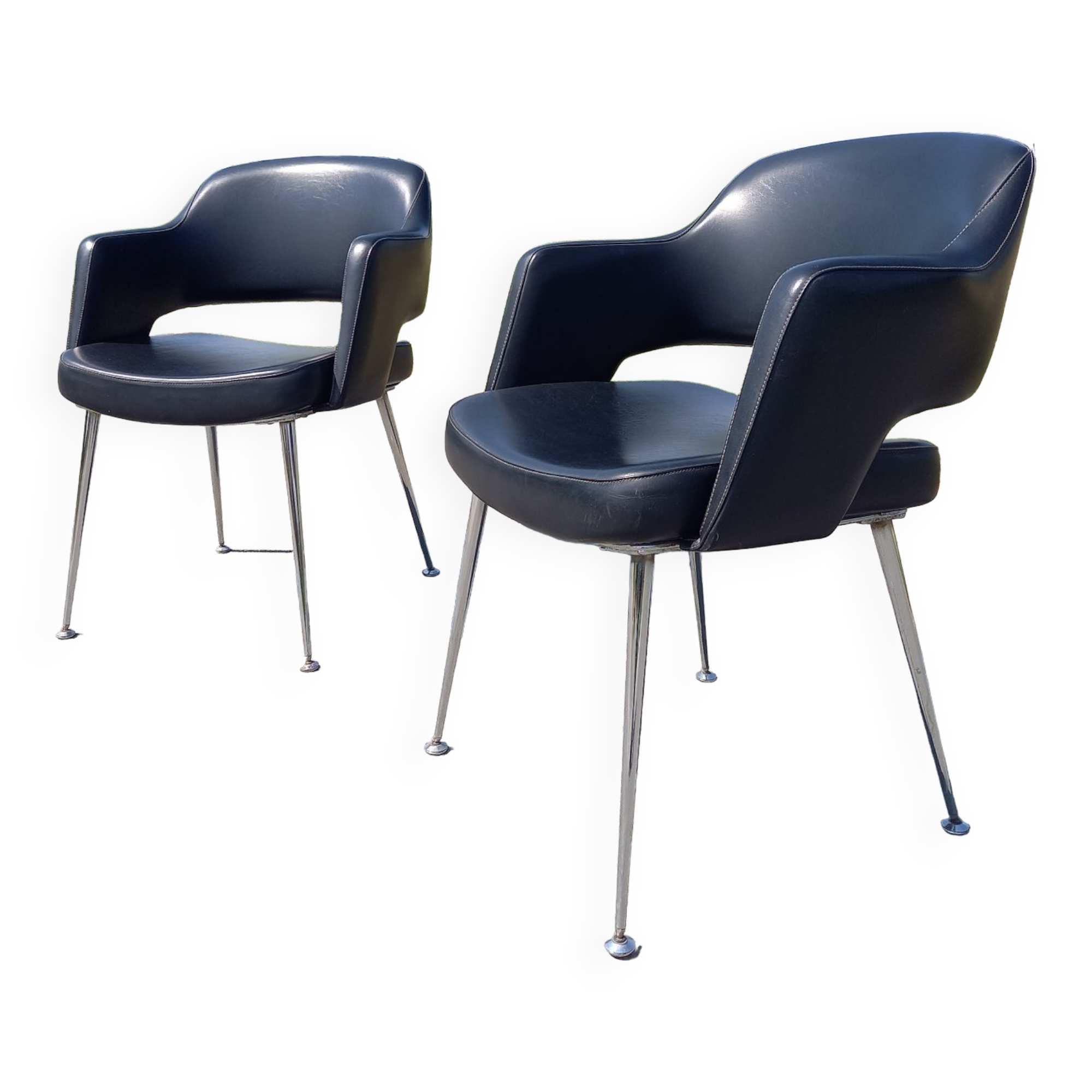 Set of 2 vintage armchairs