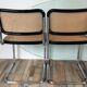 Paire de chaises Marcel Breuer Cesca B32