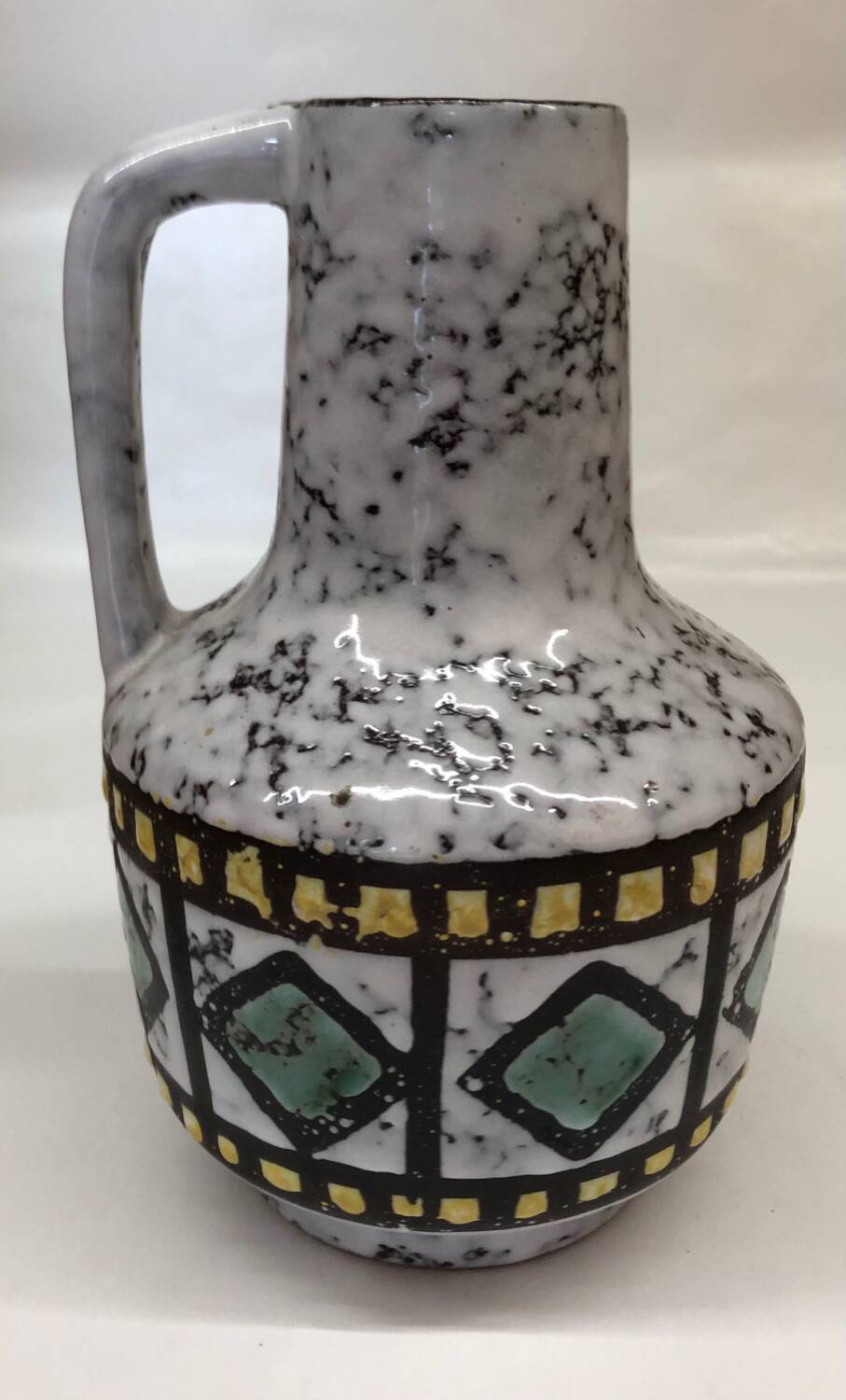 Vase en céramique par VEB Haldensleben modèle 4073