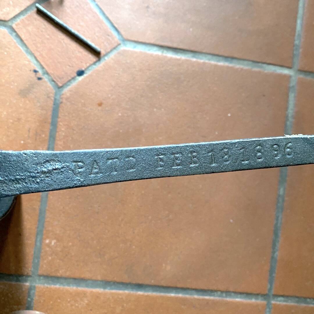 American office chair from the late 19th century