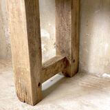 Vintage 1950 solid oak desk