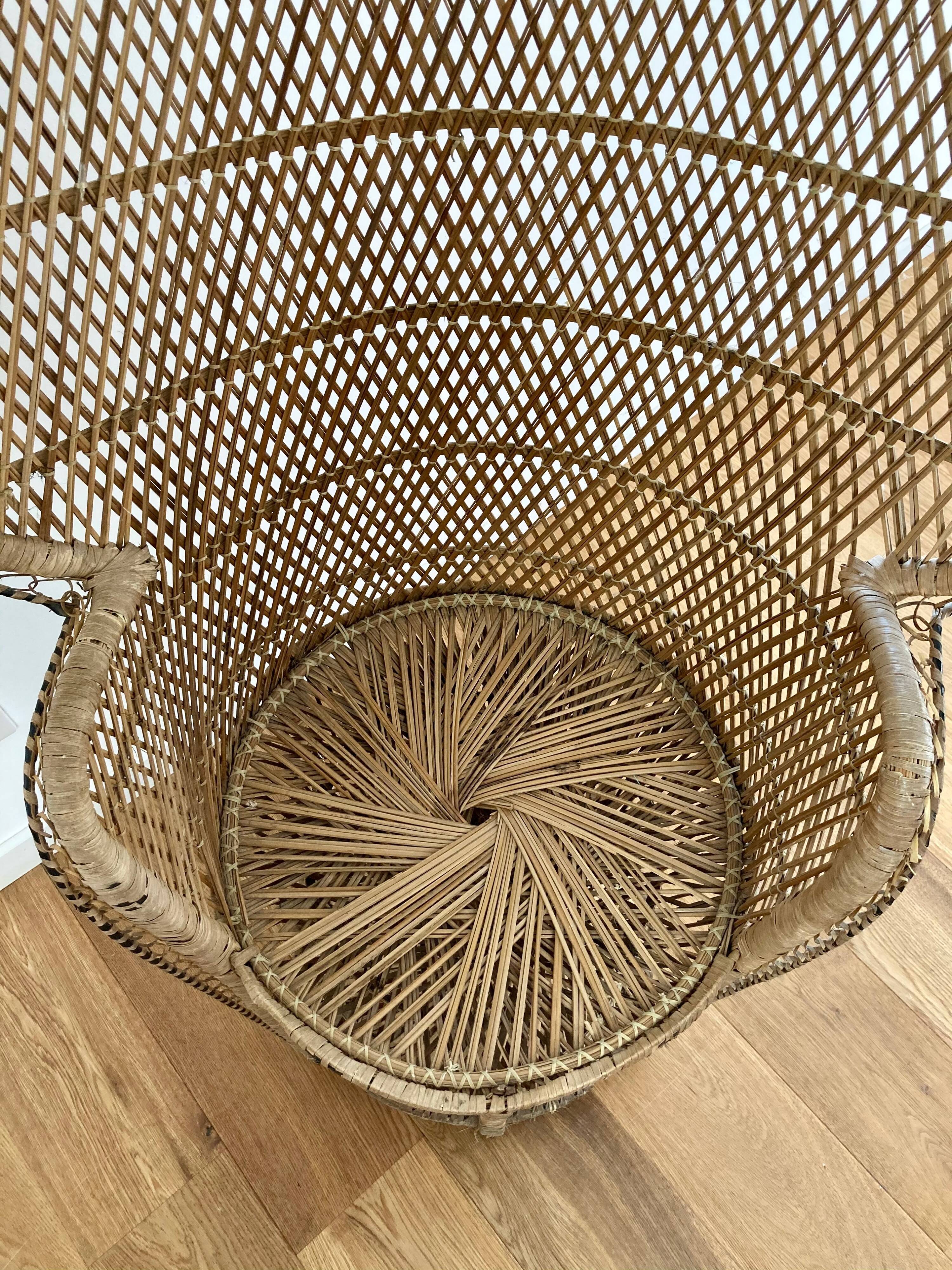 Emmanuelle rattan chair