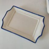 Beurrier en barbotine italienne citron peinte à la main