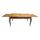 Louis XV style flat desk in blond mahogany