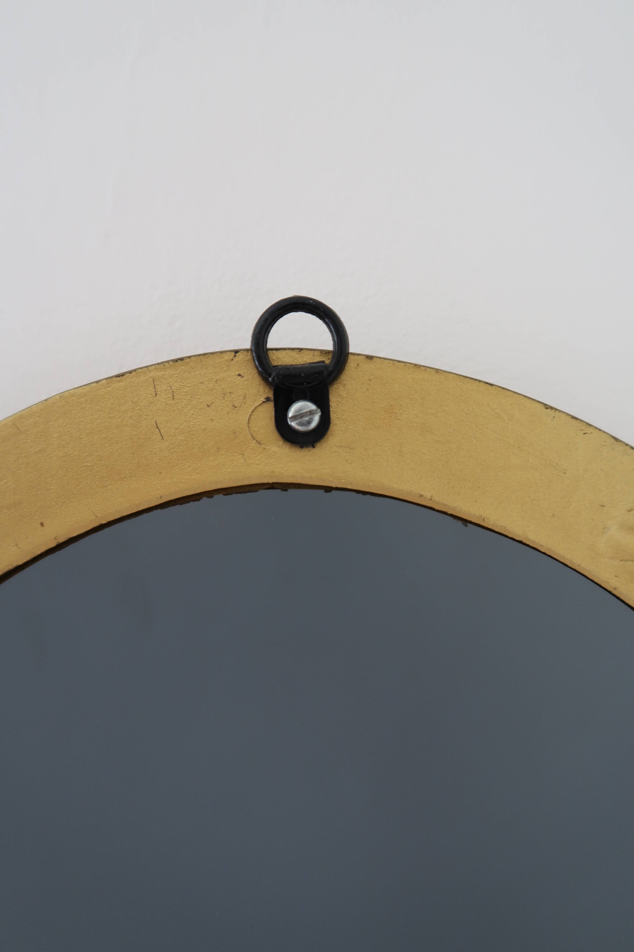 Mirror oval made in France 41x64cm