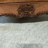 Louis XV style oak display case