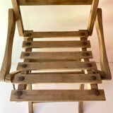 Antique folding chair